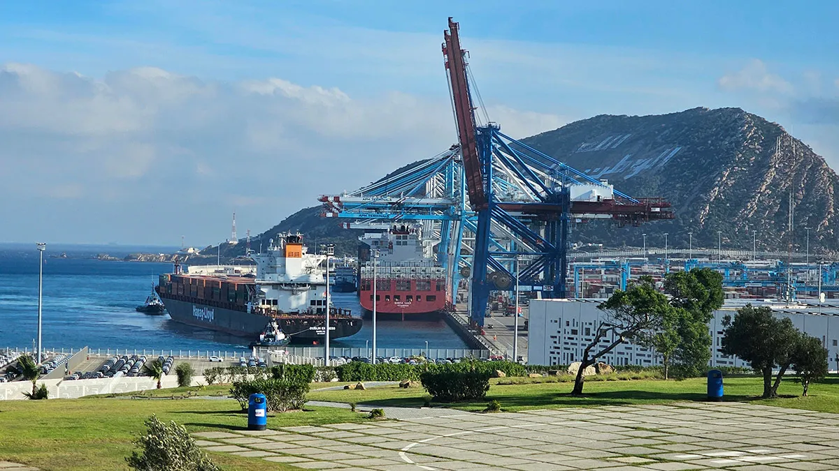 création entreprise tanger med